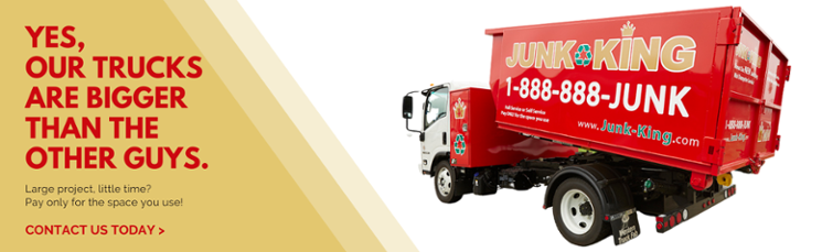 Junk King commercial and office junk removal North Carolina